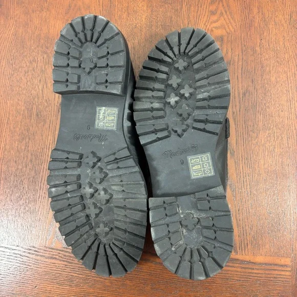 Madewell Bradley Lugsole Loafer Black 9 - Picture 9 of 9